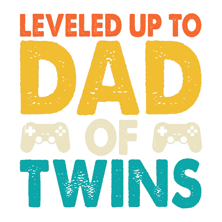 Leveled Up Dad T-Shirt Design