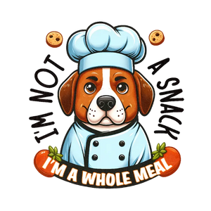 Cute Dog Chef Design