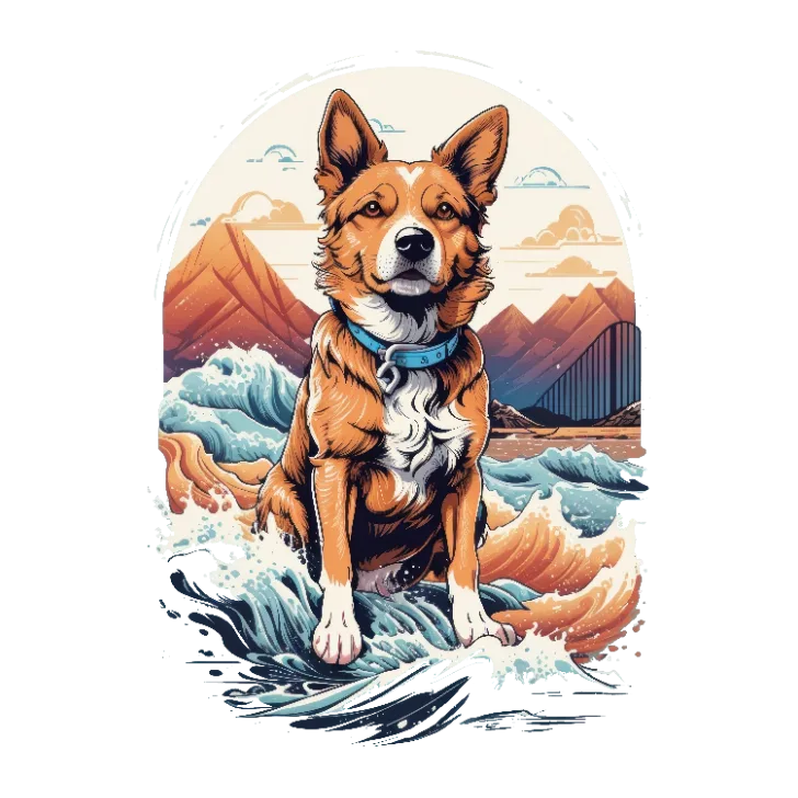 Adventurous Canine Companion