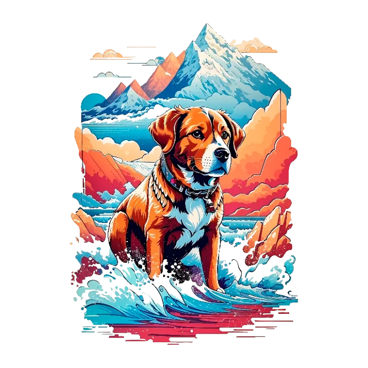 Dog's Day at the Beach