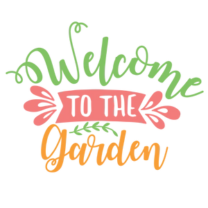 Welcome to the Garden Sign