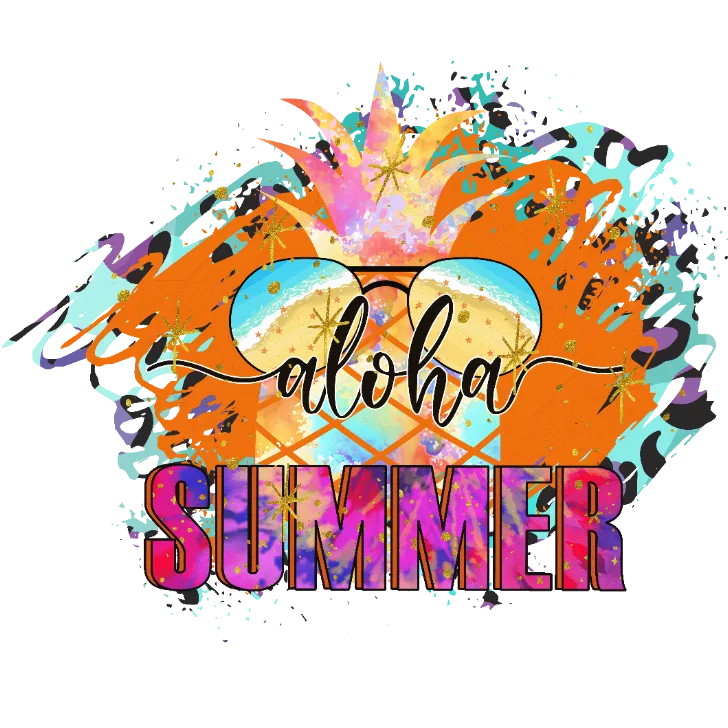 Aloha Summer Pineapple Sunglasses