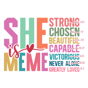 She is Me T-shirt for Women