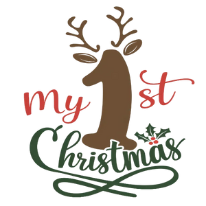 My 1st christmas (Reindeer themed)
