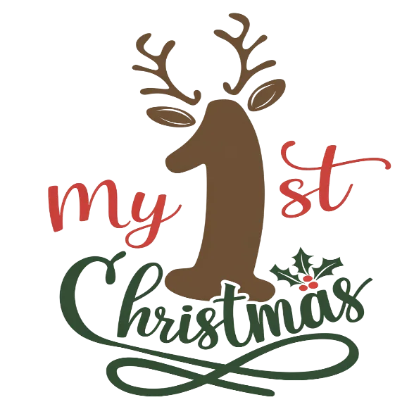 My 1st christmas (Reindeer themed)