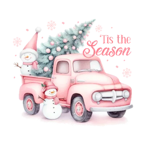 Tis The Season (Pink Christmas Truck)