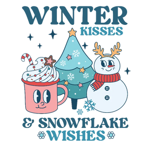 Winter Kisses And Snowflake Wishes