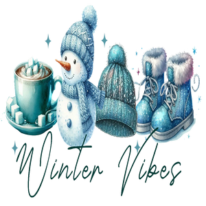 Winter Vibes(Coffee, Caps, Shoes)