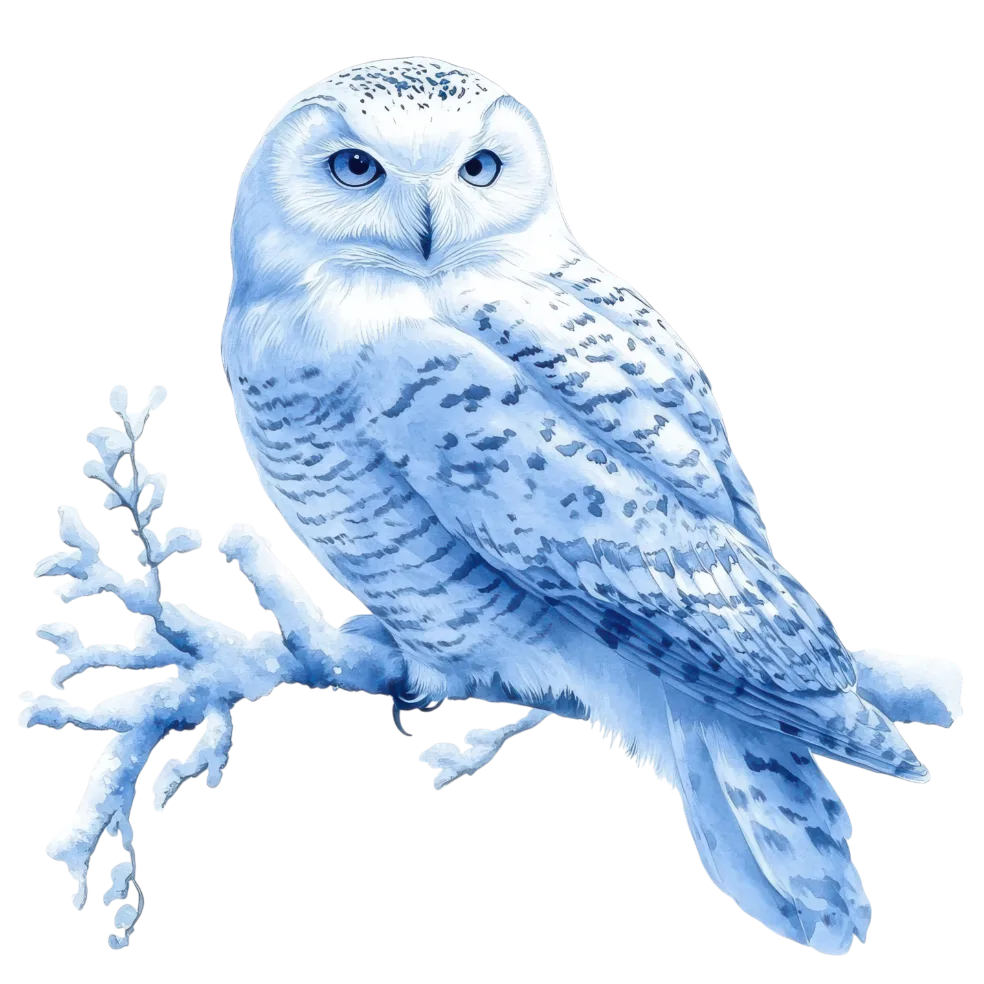 Cozy Winter Frosty Christmas (Owl)
