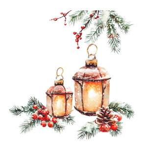 Vintage Old Christmas (Lights)