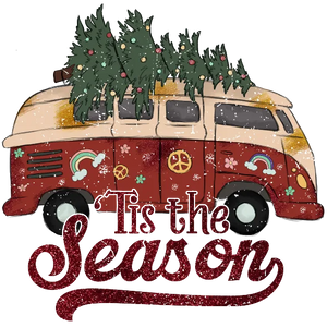 'Tis the season decorated RV