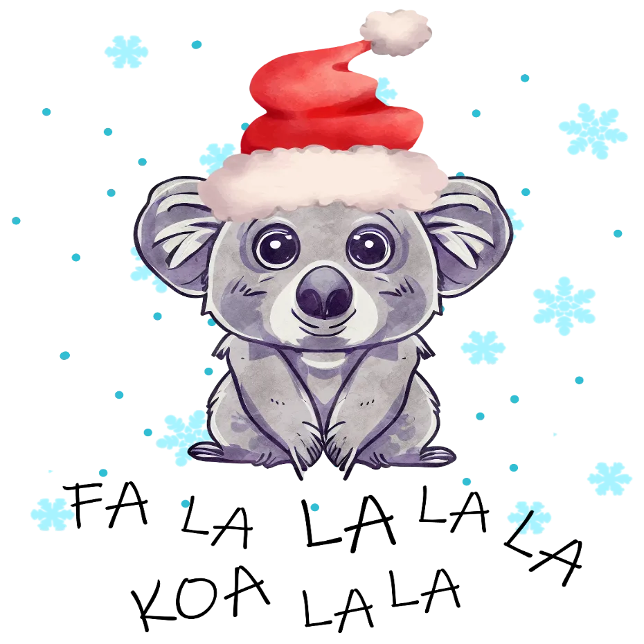Christmas Koala-la-la