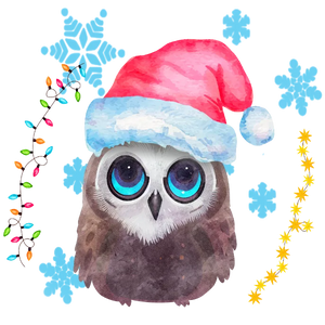 cute Christmas Owl