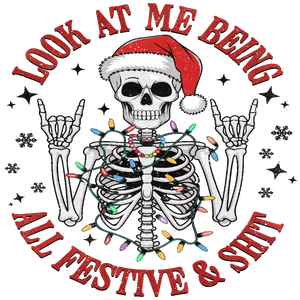 Look At Me Being All Festive And Shit (With Texture)