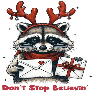 Don't Stop Believin' Raccoon