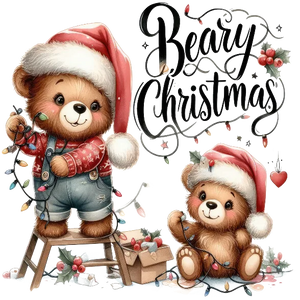 Cute Beary Christmas Decorations