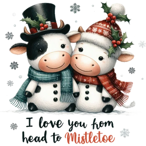 I Love You From Head To Mistletoe