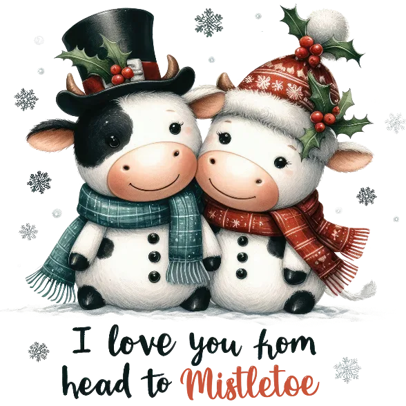 I Love You From Head To Mistletoe