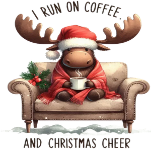 I Run On Coffee And Christmas Cheer