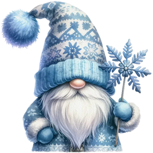 Blue Gnome Frosty Sparkle
