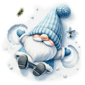Blue Gnome Snowy Adventures