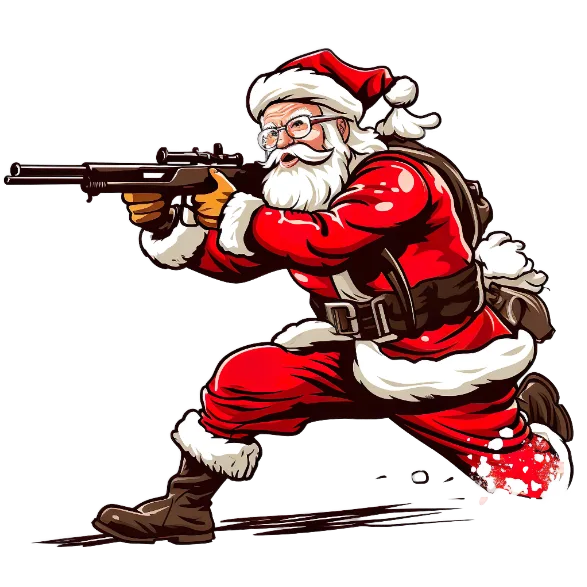 Combat Santa on Snow Mission