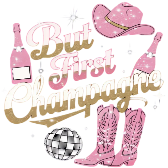 But First Champagne New Year's Aesthetic