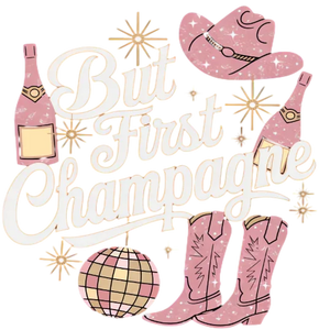 But First Champagne 2, New Year's Aesthetic (Varied Design)