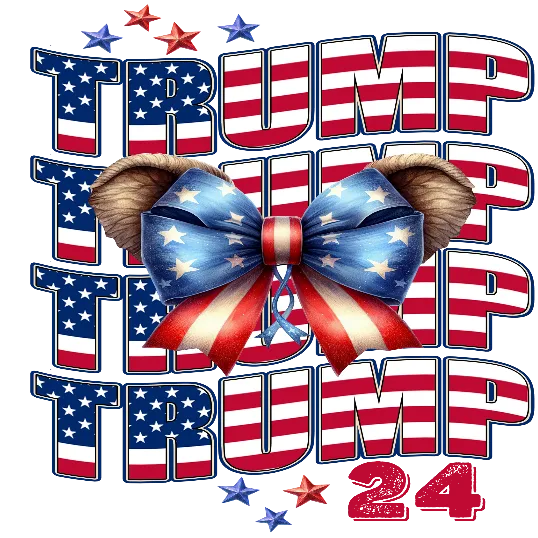 Trump 2024 Bow