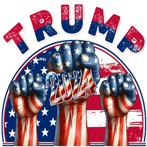 Trump 2024 Raised Fists