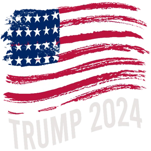 Trump 2024 - Painted Flag