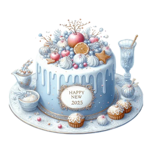 New Year Cake 2025