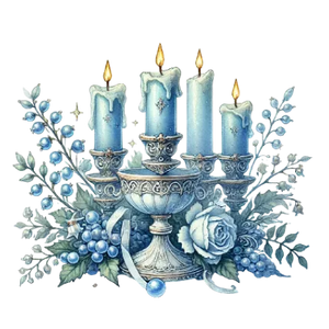 New Year Candle Lights