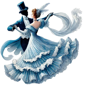 Vintage Ballroom Dance Elegance
