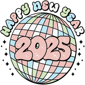 Pastel Party Happy New Year 2025