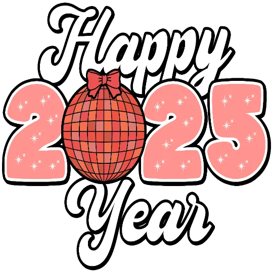 Glittery New Year 2025