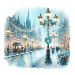 New Year Vibes - Lit Up Street