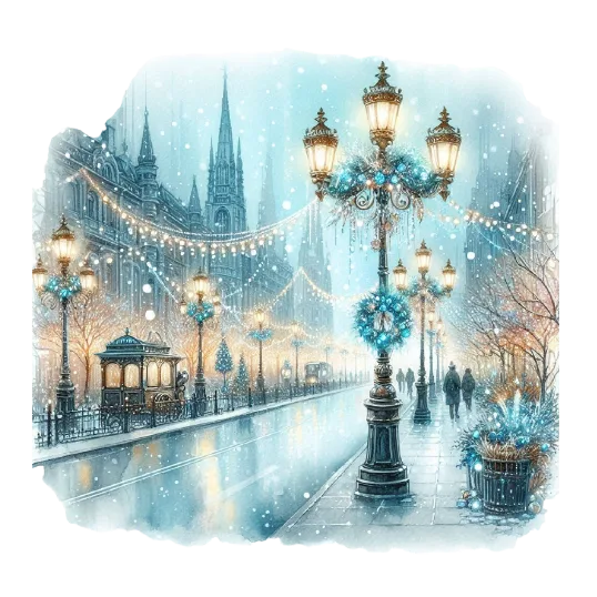 New Year Vibes - Lit Up Street