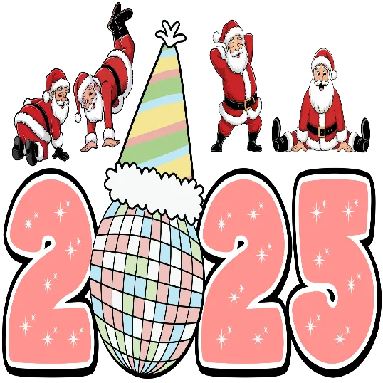Clumsy Santa - New Year 2025