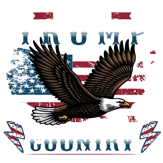 Welcome To Trump Country - Flying Eagle