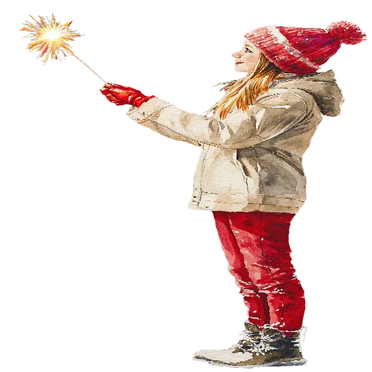Winter Sparkler - New Year's Eve Celebrations