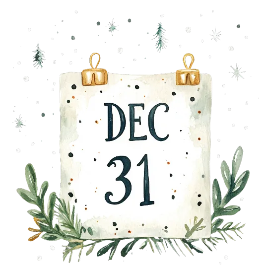 Dec 31st - New Year's Eve