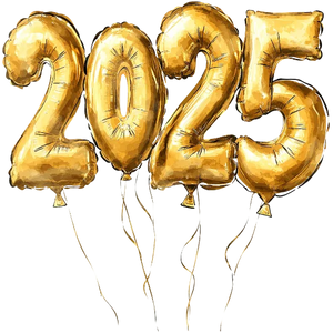 2025 - Golden Balloons