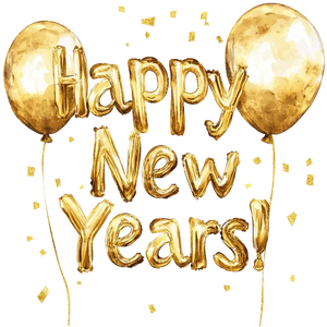 Happy New Years - Golden Celebrations