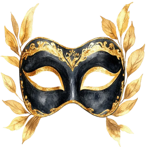 Masquerade - Golden And Black Celebrations