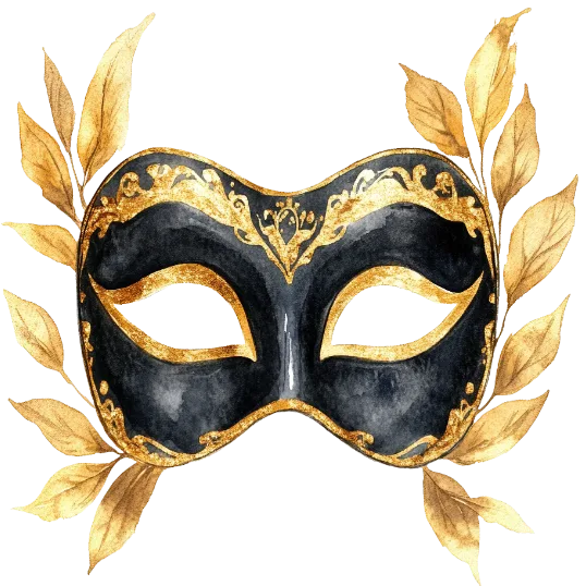 Masquerade - Golden And Black Celebrations