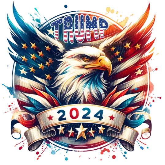 Beautiful Bald Eagle - Trump 2024