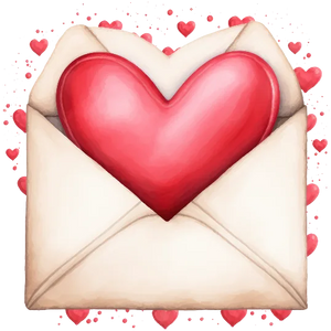 Heart-filled Love Letter