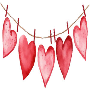 Hanging Hearts