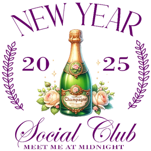 New Year Social Club 2025 - Meet Me At Midnight